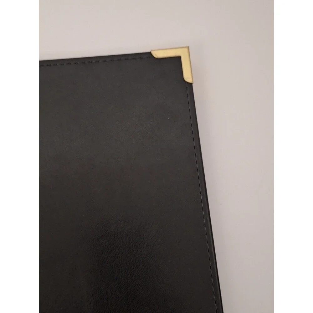 VTG Smithline Beechman Pharmaceuticals Leather Notepad Portfolio Folder Binder